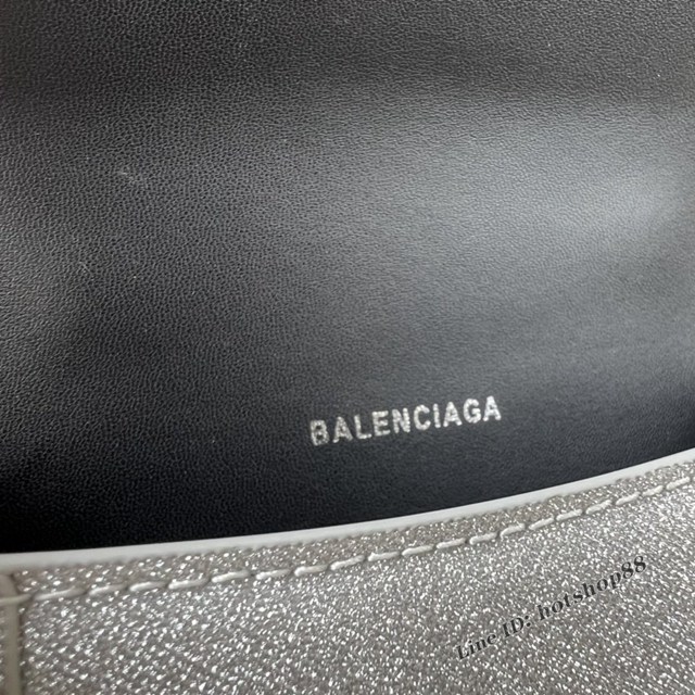 Balenciaga專櫃爆款新閃閃沙漏包 巴黎世家原單手提肩背包 8896閃金 fyj1251